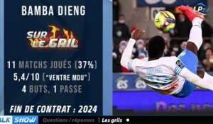 OM :  Bamba Dieng sur le gril