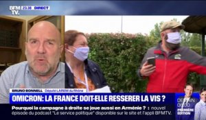Selon Bruno Bonnell, député LaREM du Rhône, il n'y a aucun lien entre "la politique sanitaire et la campagne présidentielle"