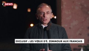 Exclusif : Éric Zemmour présente ses vœux aux Français