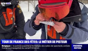 À Gourette, dans les Pyrénées-Atlantiques, les pisteurs sécurisent quotidiennement le domaine skiable