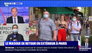 Port du masque obligatoire en extérieur: les Parisiens récalcitrants verbalisés dès demain