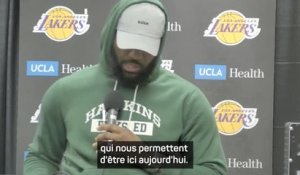 Lakers - Lebron James : "Le jeu coule toujours dans mes veines"