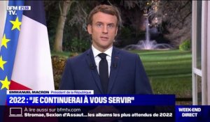 Vœux d'Emmanuel Macron: le président de la République "résolument optimiste" pour 2022