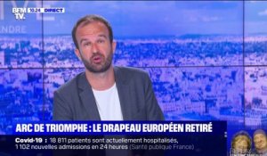 Drapeau européen sous l'Arc de Triomphe: "C'était une mauvaise décision", assure Manuel Bompard, député européen LFI et directeur de campagne de Jean-Luc Mélenchon