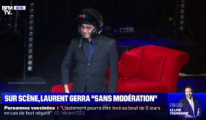 Laurent Gerra parodie "sans modération" sur scène à Paris, avant une tournée