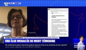Menacée de mort, la députée Agir Agnès Firmin Le Bodo estime que "notre démocratie est en danger"