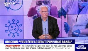 Alain Fischer: "Le vaccin n'est pas parfait, mais il reste une arme excellente"
