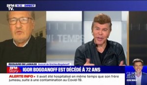 Mort d'Igor Bogdanoff: "La vie ne les séparait pas, la mort ne va pas les séparer", témoigne l'avocat de Grichka Bogdanoff