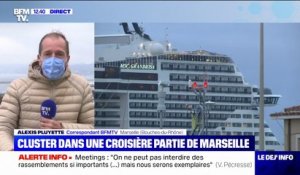 Au moins 45 passagers d'un navire de croisière parti de Marseille positifs au Covid-19