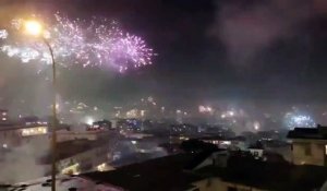 Les autorités avaient formellement interdits les feux d'artifice à Naples pour le Nouvel An et pourtant...