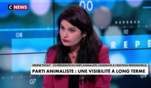 Hélène Thouy : «Ce que porte le Parti animaliste c’est une réduction de 50% de la consommation des produits d’origine animale d’ici la fin du mandat»