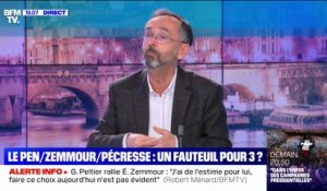 Robert Ménard: "Je n'ai jamais confondu Valérie Pécresse avec Emmanuel Macron"