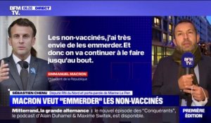 "Emmerder les non-vaccinés": Sébastien Chenu (RN) se dit "consterné" par les propos d'Emmanuel Macron
