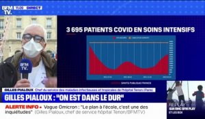 Pr Gilles Pialoux: "Ce qui nous emmerde à l'hôpital, c'est qu'on est resté à 5000 lits de réanimation"