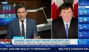 Vive polémique au Canada après une fête d'influenceurs dans un avion - Furieux, Justin Trudeau évoque des "Ostrogoths en vacances"