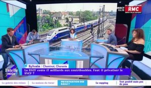 La SNCF coûte 17 milliards aux contribuables : faut-il la privatiser ? - 06/01