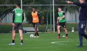 Football: le Sporting de Charleroi en stage à Antalya en Turquie