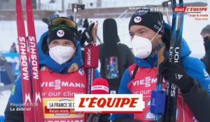A. Bescond : « On était plus dans la douleur que dans le plaisir » - Biathlon - CM - Relais mixte