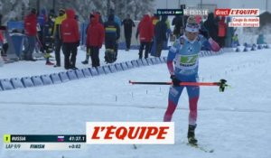 L'arrivée du relais mixte simple d'Oberhof - Biathlon - CM