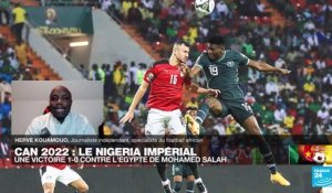 CAN-2022 : le Nigeria impérial avec une victoire 1-0 contre l'Égypte