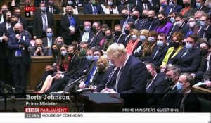Royaume-Uni: Le Premier ministre Boris Johnson confirme avoir assisté à une fête à Downing Street pendant le confinement et présente ses "excuses"