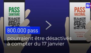 800.000 Français pourraient perdre leur pass sanitaire le 17 janvier