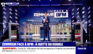 Éric Zemmour sera l'invité de Face à BFM à 20h50 sur BFMTV