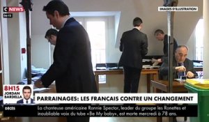 Selon un sondage, plus d'un français sur deux est favorable aux 500 parrainages imposés aux candidats à l'élection présidentielle
