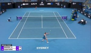 Sydney - Badosa impresionnante en demi-finale