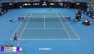Sydney - Badosa impressionnante en demi-finale