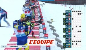 Le résumé du relais à Ruhpolding - Biathlon - CM (H)