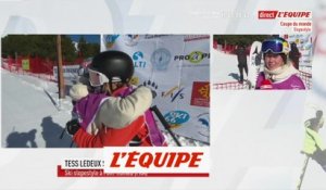 Ledeux : «C'était incroyable» - Ski freestyle - CM (F)