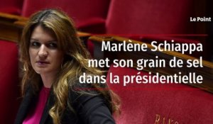 Marlène Schiappa met son grain de sel dans la présidentielle