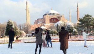 Istanbul de neige