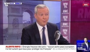 Bruno Le Maire sur le prix des carburants: "10 centimes d'euros de moins le litre, ça coûte 5 milliards"
