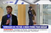 Sondages de l'Élysée : Claude Guéant condamné à 8 mois de prison ferme