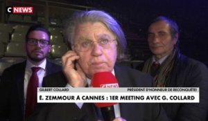 Gilbert Collard : «Il faut une rupture aujourd'hui et je crois que le discours d'Éric Zemmour porte cette rupture»