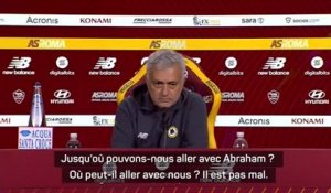 AS Rome - Mourinho : "J'attends encore plus d'Abraham"
