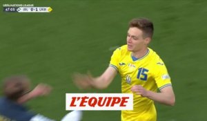 Le but d'Irlande-Ukraine - Foot - Ligue des nations