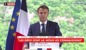Emmanuel Macron : «Je ne peux pas accepter qu’on insulte celles et ceux qui risquent leur vie pour protéger la nôtre»