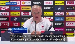 Bleus - Deschamps annonce des changements par rapport au 11 contre la Croatie