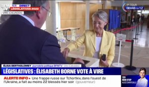 Législatives 2022: la Première ministre Élisabeth Borne a voté dans le Calvados