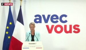 La déclaration d’Élisabeth Borne