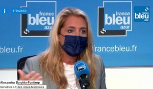 Invitée 7h50: Alexandra Borchio-Fontimp, Sénatrice "Les Républicains" des Alpes Maritimes - France Bleu Azur (Lundi 22 Janvier 2022)