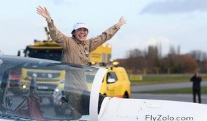 À 19 ans, cette jeune pilote belge devient la plus jeune femme à avoir fait le tour du monde en ULM