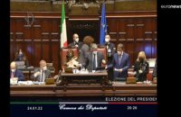Présidentielle en Italie : pas de fumée blanche à l'issue du premier tour