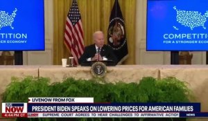 L'image de la nuit : Joe Biden traite un journaliste de Fox News de "Fils de pute" en pensant son micro éteint et après une question sur l'inflation dans le pays