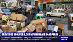 Grève des éboueurs à Marseille: les habitants exaspérés par l'accumulation des déchets