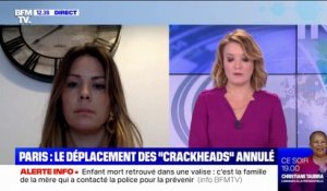 Crack à Paris: pour cette habitante d'Aubervilliers, l'annulation du déplacement des consommateurs est "une mascarade"