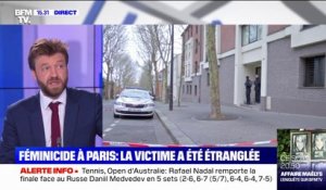 Mort d'une femme à Paris: la victime a été étranglée selon les premiers résultats de l'autopsie